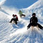 катание на санках радостные треки