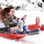 катание на санках зимние ритмы