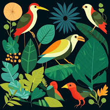 тропические птицы пение саундтреки