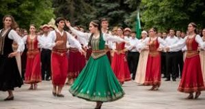 этнические резкие танцы