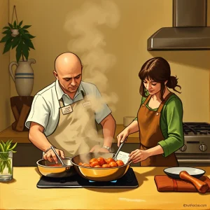 кухонная атмосфера музыка пение