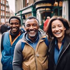 звуки внезапного счастья и улыбок