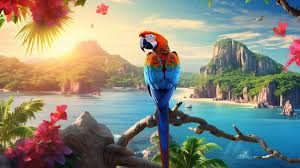 саундтреки тропических джунглей с птицами