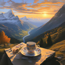 спокойные и величественные темы для историй о встрече рассвета на вершине