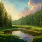 звуки тайги, степей, озёр и рек